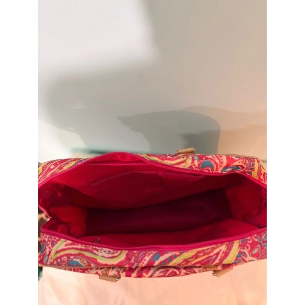Paisley weekender overnight bag tote - Picture 3 of 6